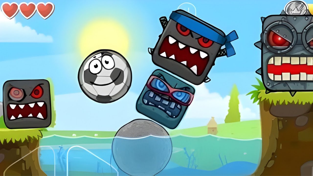 Полное прохождение игры Red Ball 4 | Все уровни с 35 по 45, финальный босс, эпизод 3