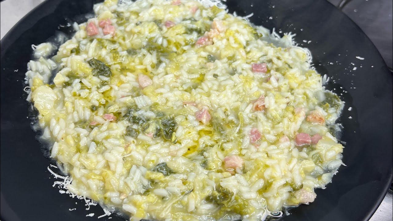 Riso e verza, la Ricetta originale napoletana (cremoso e saporito) #italiancusine  #food #ytchannel