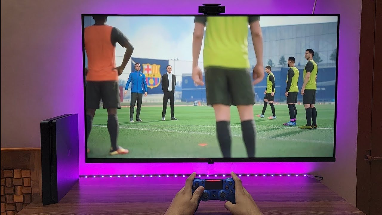 Игровой процесс «Карьера игрока» в FIFA 23 (PS4 Slim)