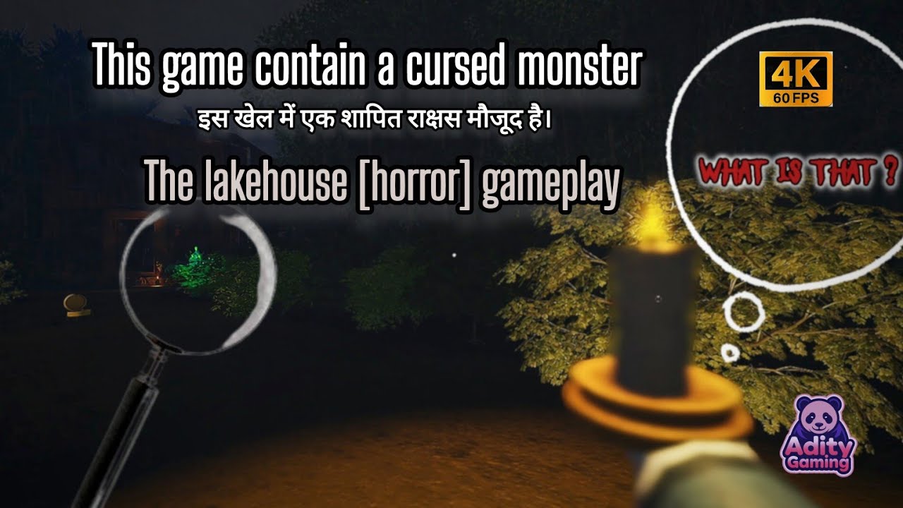 🎮🎮ROBLOX  | HORROR GAMEPLAY🙀 | THE LAKE HOUSE | ONLY CAR ENDING  | NO COMMENTARY| 4k 60FPS