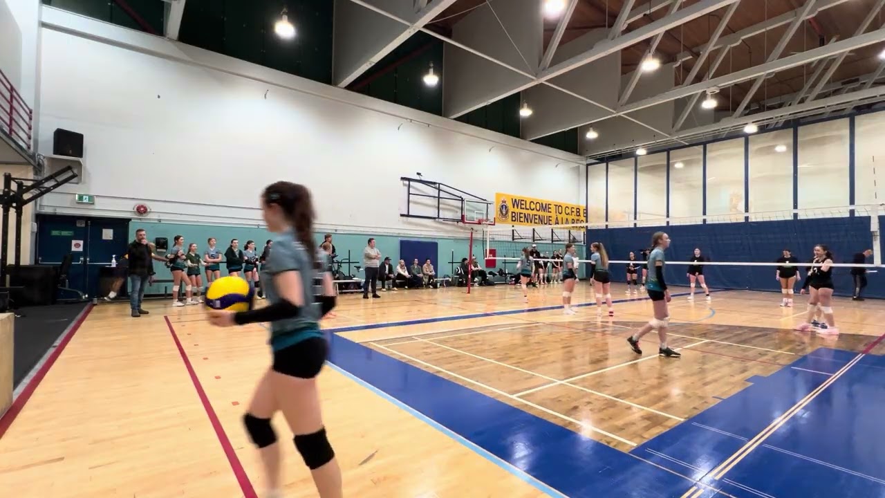 Exhibition game against westshore ￼17s,                1st set