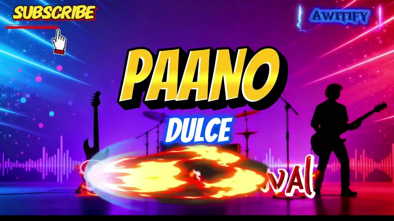 PAANO - DULCE (ROCK COVER)