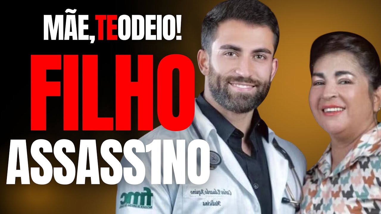 FILHO ASSASSINO MATA MÃE ATROPELADA E DIZ: 