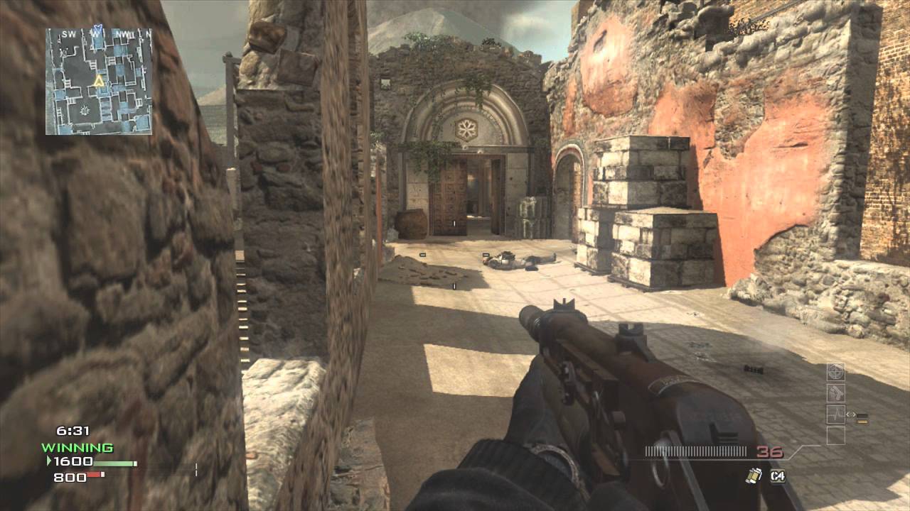 COD MW3 2v2 - Part 2 - Team Deathmatch on Erosion