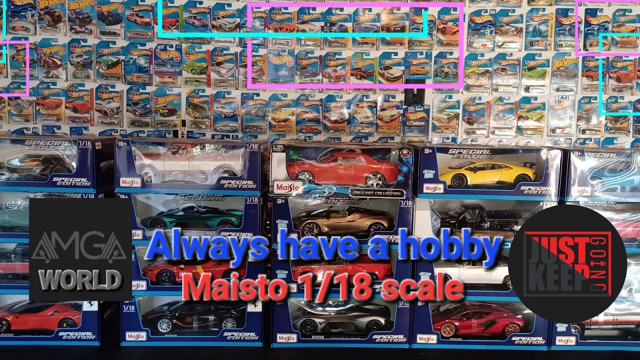 Maisto 1/18 scale with the Guru! Always have a hobby!