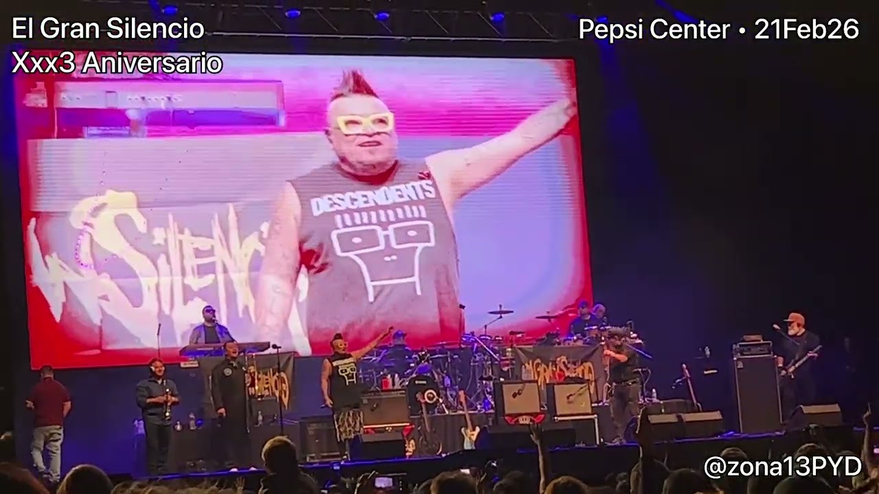 El Gran Silencio - 33 años - Pepsi Center