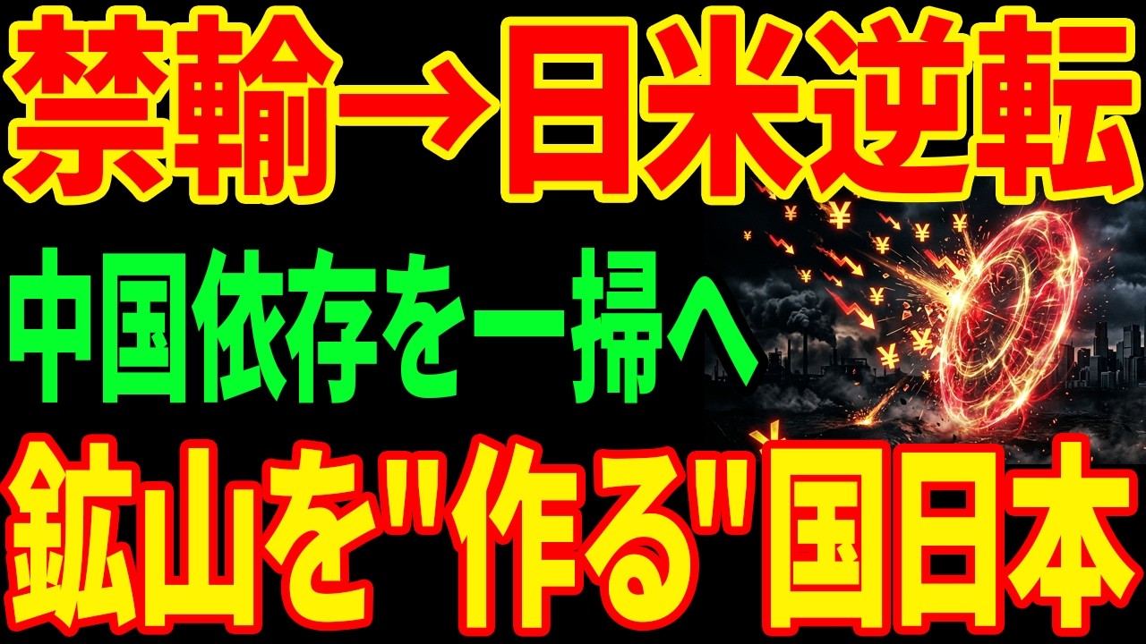 【鉱山ゼロ】日本が米国の