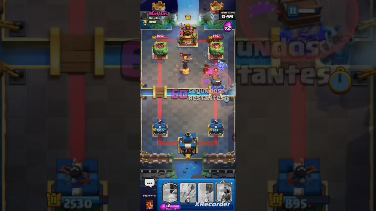 TabiGame (Cr0no) vs mat11as Clash Royale (TERMINO PERDIENDO 3 a 0)