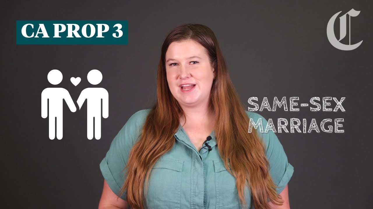 California Prop 3: Same-sex marriage protection | Election 2024