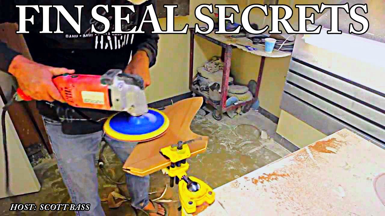 #SurfboardShaping Mastering the Surfboard Fin Craft: Gene Cooper's Fin Seal Secrets