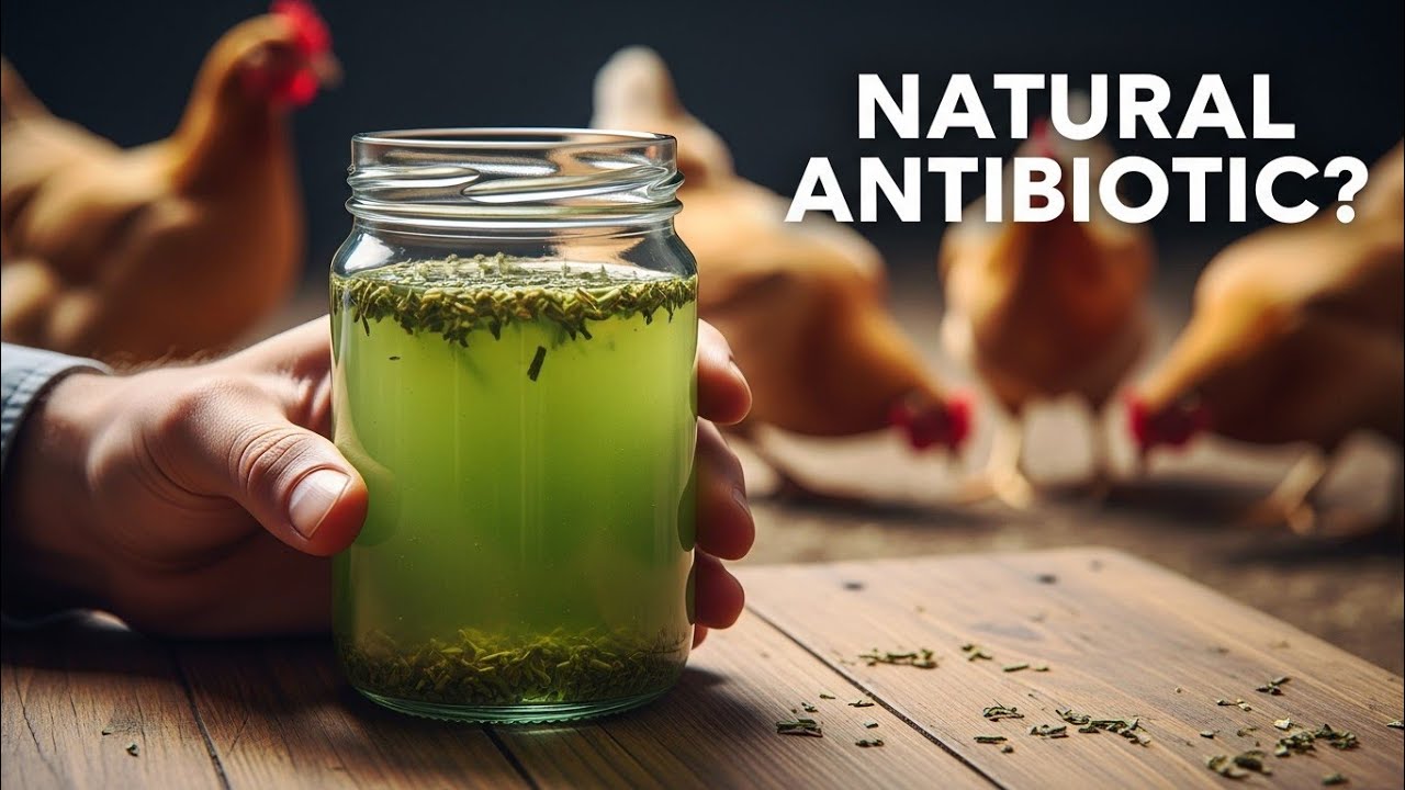 Stop Sick Birds Fast! Powerful Natural Antibiotic Recipe for Poultry Health”
