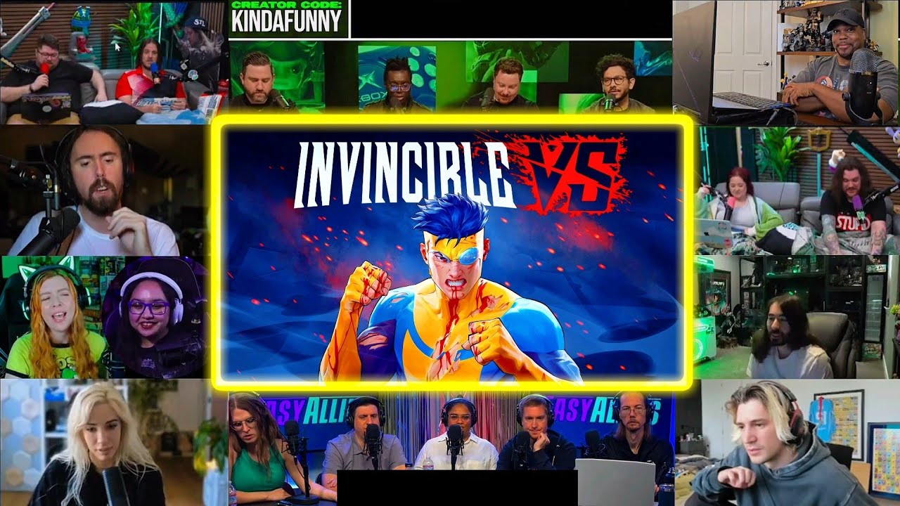 INVINCIBLE VS. Official Reveal Trailer REACTION MASHUP | XBOX Games Showcase 2025