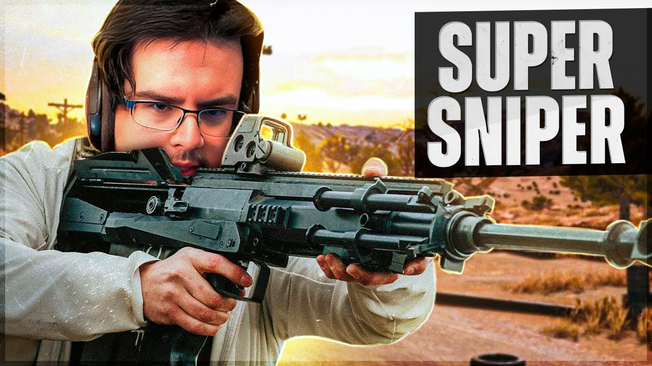 TECNOSH AMASSANDO COM A SUPER SNIPER DO PUBG