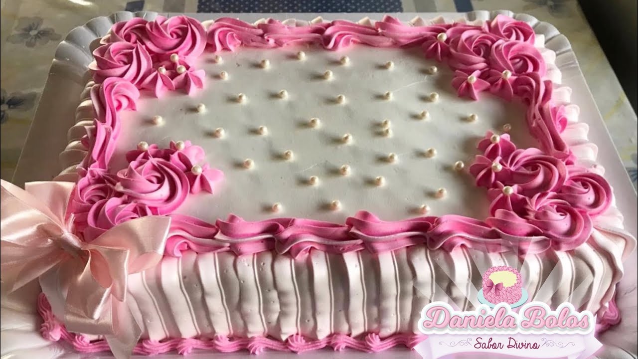 CONFEITANDO BOLO SIMPLES