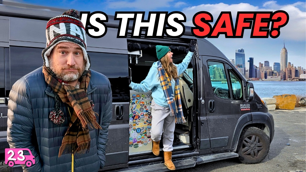 VANLIFE CAMPING In New York City  | Safety Reality Check
