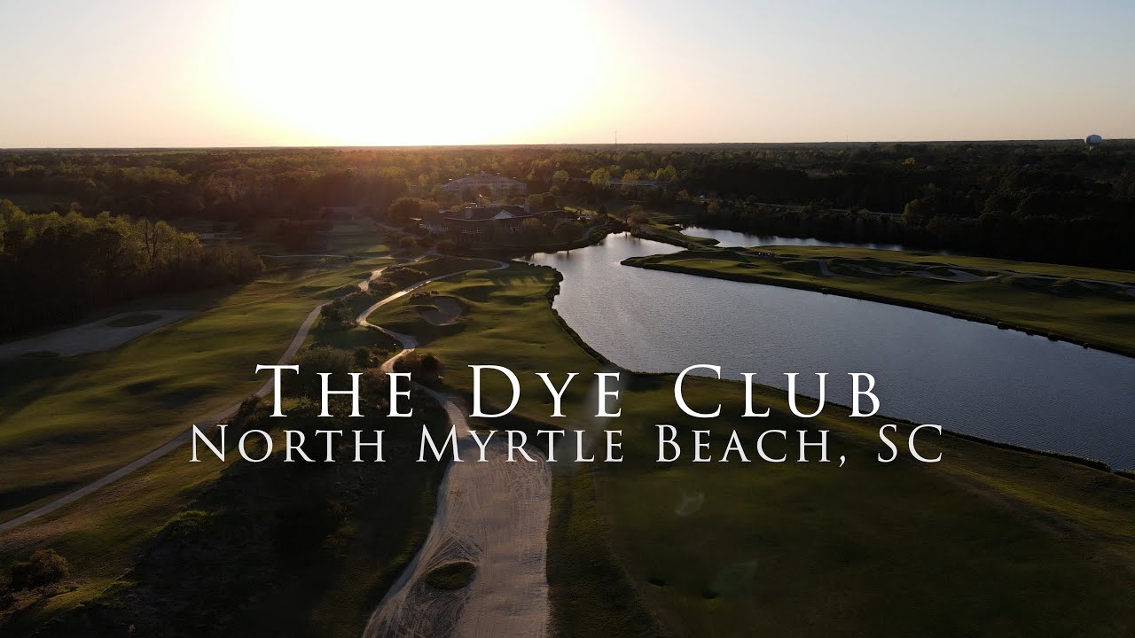 The Dye Club at Barefoot Resort Drone Flyover