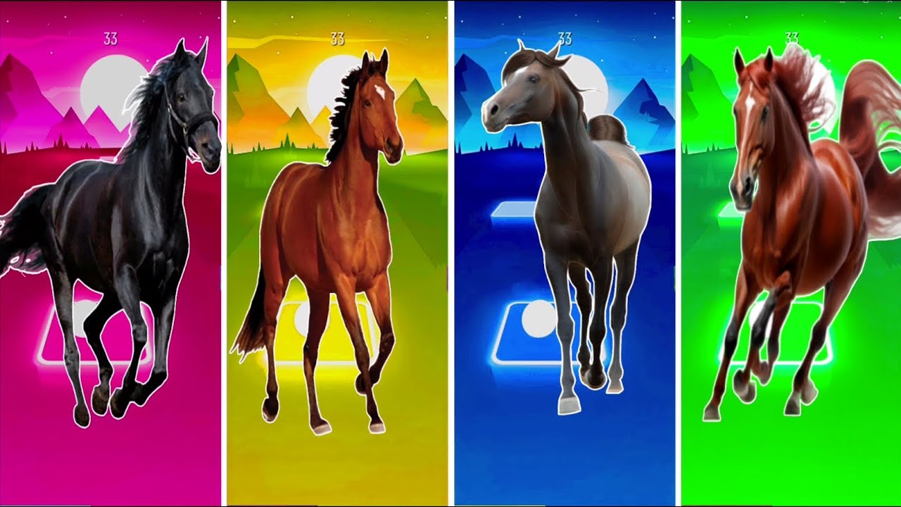 Funny the Tiger g 🆚Funny Elephant 🆚Funny Cow🆚 Funny Bull🦏Tiles Hop EDM Rush  #tileshop​ #coffindance