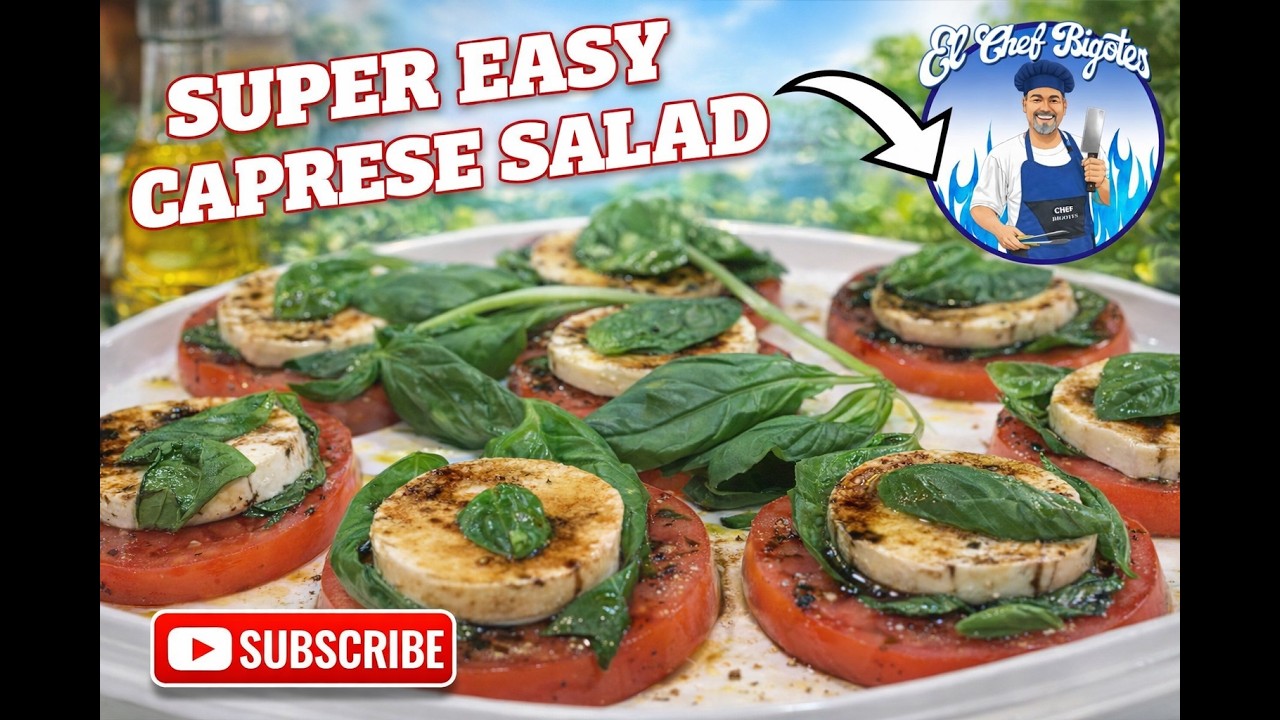 EASY and DELICIOUS!! | Caprese Salad Recipe