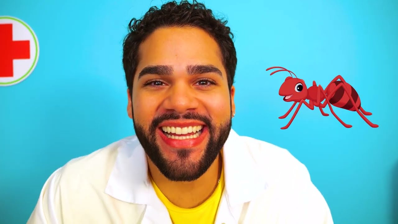 O Doutor de Brinquedos ensina como &eacute; feito o exame de an&aacute;lise de sangue! 🩸