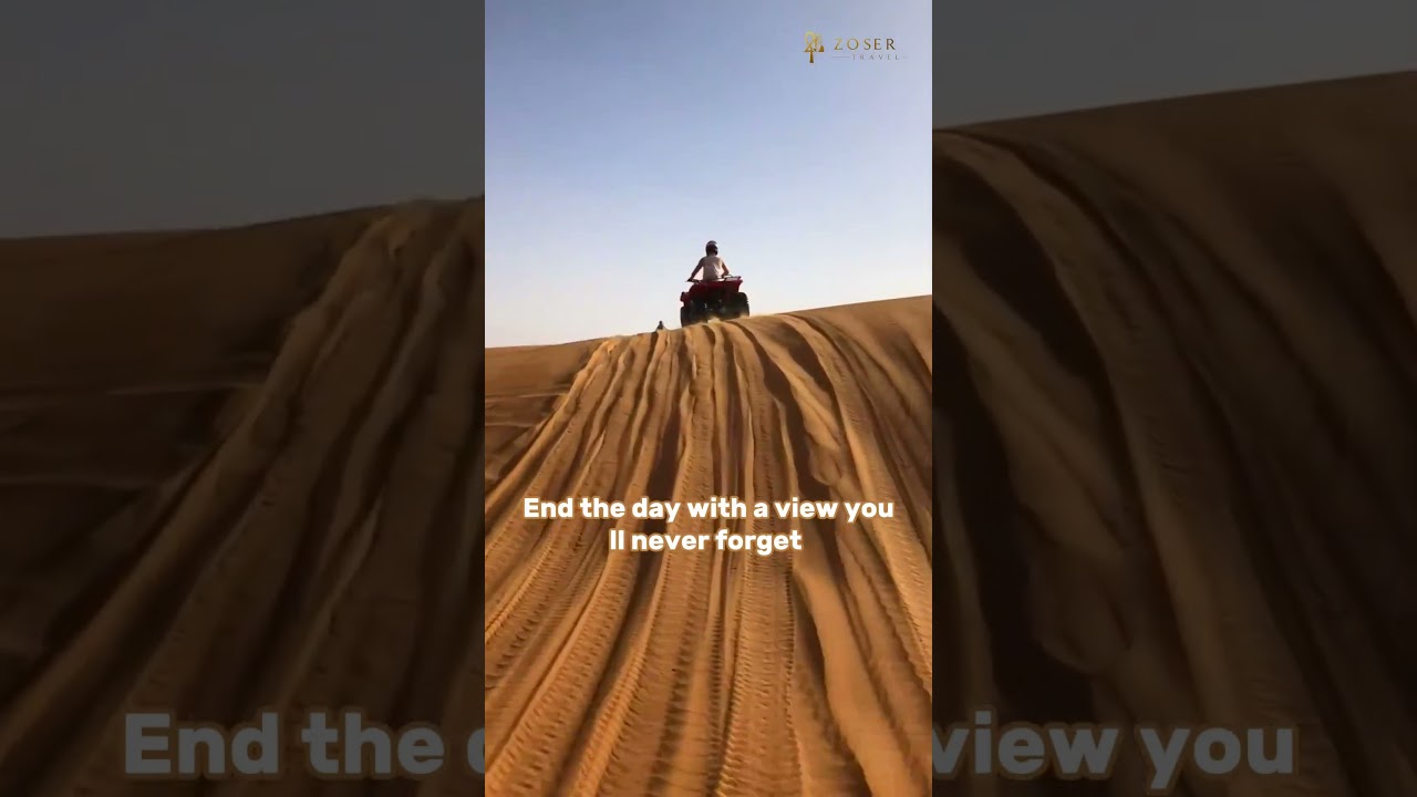 A Quad Bike Tour to the City Desert in the Pyramids 🏜️