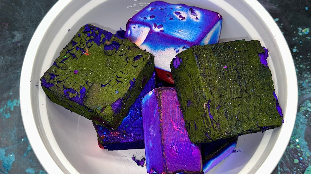 Super soft dyed gym chalk 💜💜💜