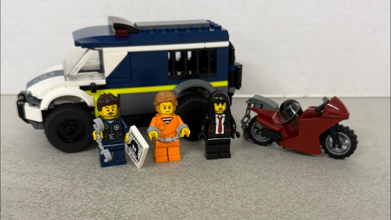 Lego City Police Prisoner Transport Van 60479 #notsponsored Review 