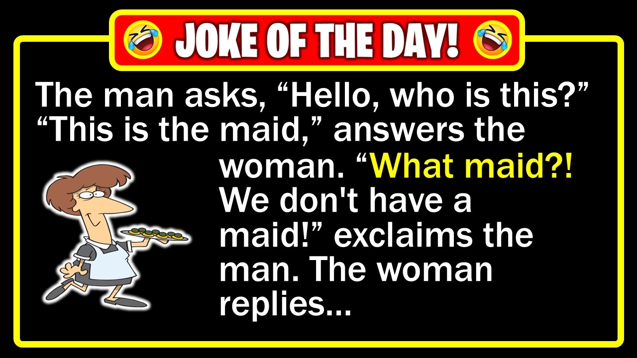 🤣 BEST JOKE OF THE DAY! - A phone call reveals a shocking bedroom surprise!... | Funny Dad Jokes