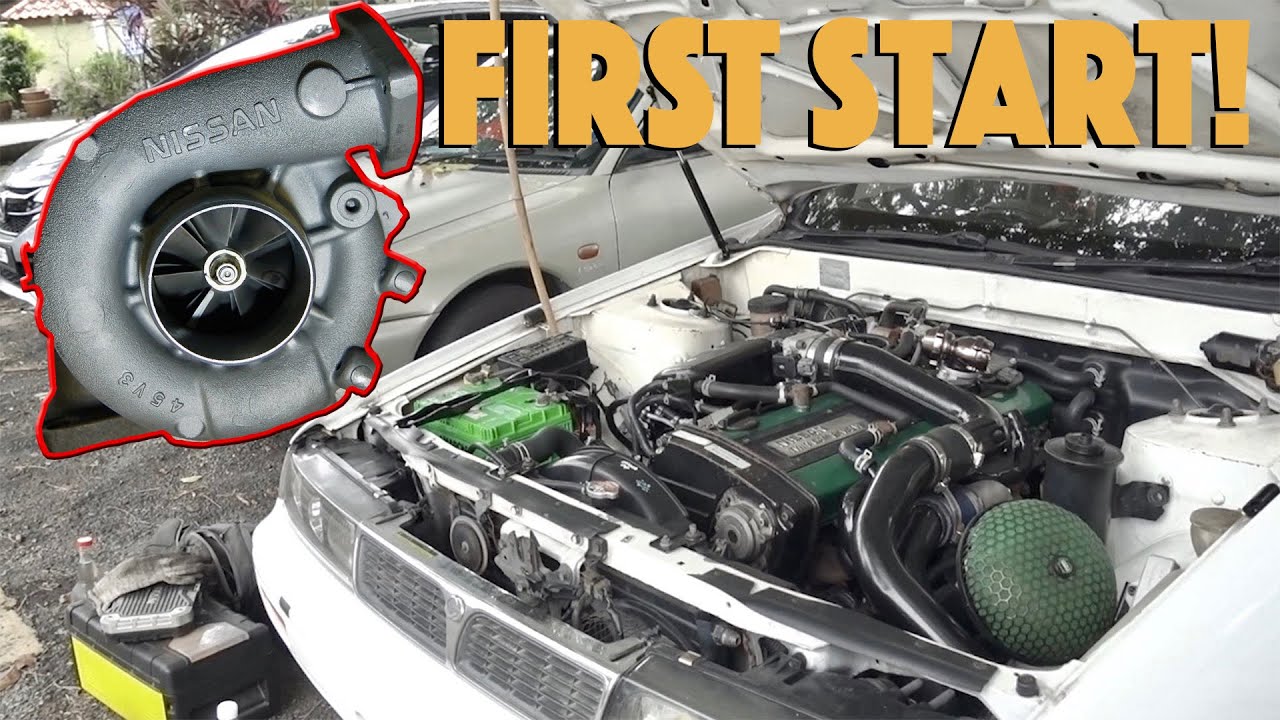 R34 Skyline RB25 Neo Turbo Swap on RB20DET