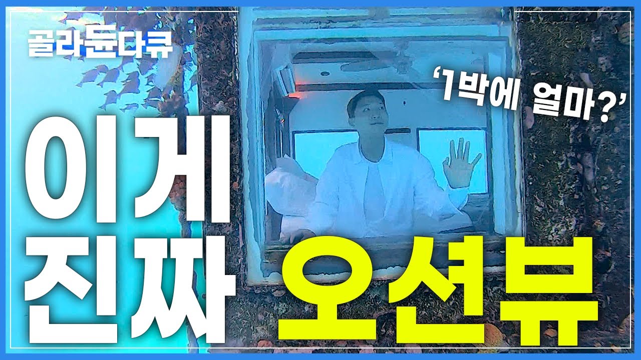 바다에 빠진 아프리카 수중 호텔 여행 │죽기 전에 꼭 한 번 가봐야 할 숙소│세계테마기행│