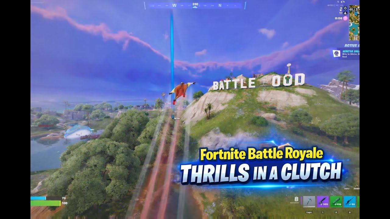Fortnite Battle Royale, Thrills In A Clutch