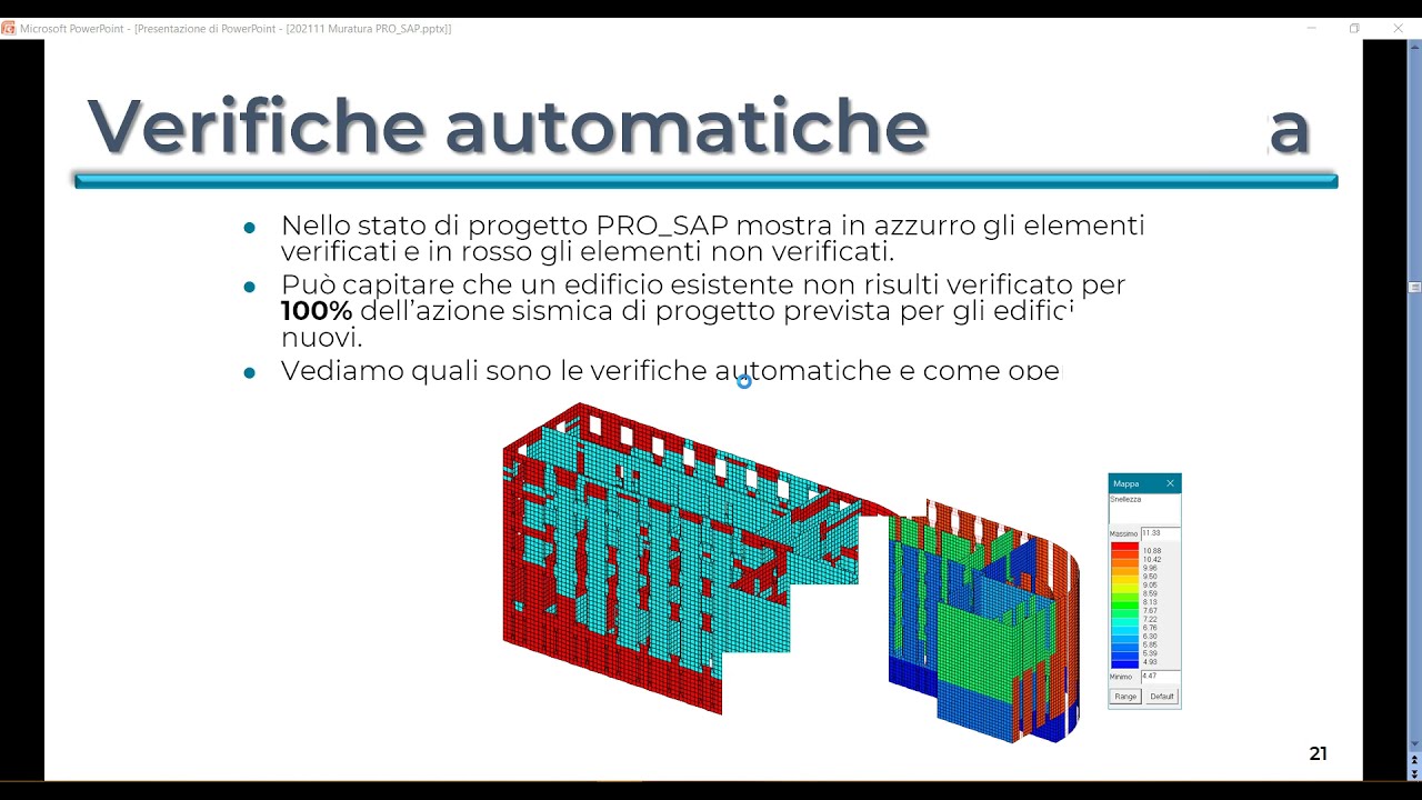 PRO_SAP Seminario università di Firenze | Muratura lineare e non lineare | parte 2