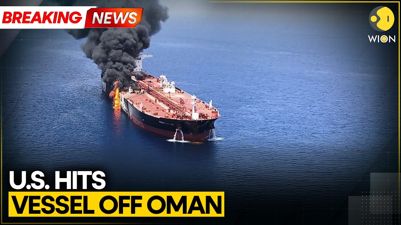 US Confirms Targeted Hit to 'Disable' Oil Tanker Marivex Off Oman | WION BREAKING