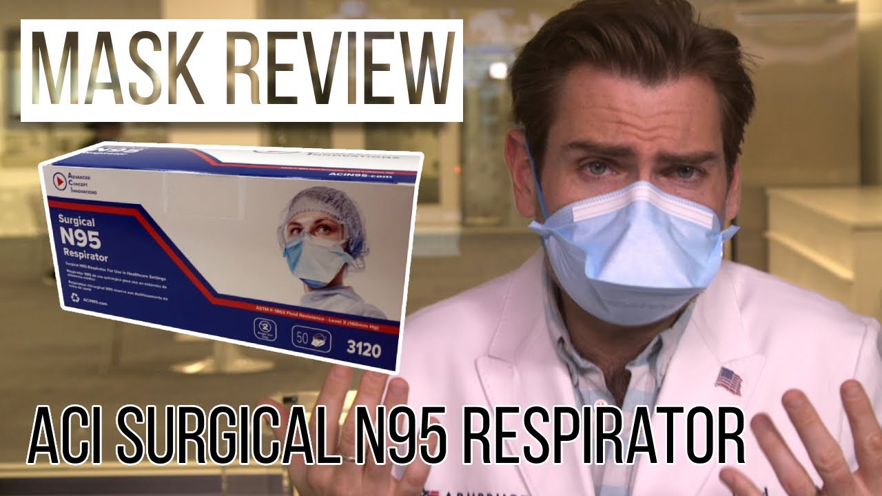That's attention to detail - ACI Surgical N95 Respirator Review