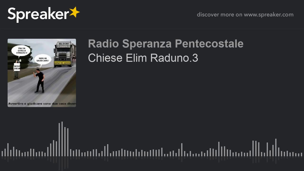 Chiese Elim Raduno.3