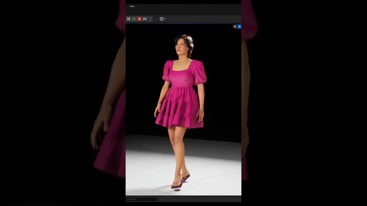 Animation and custom clothes for MetaHuman| Unreal Engine|Style3D Atelier+Style3D Simulator