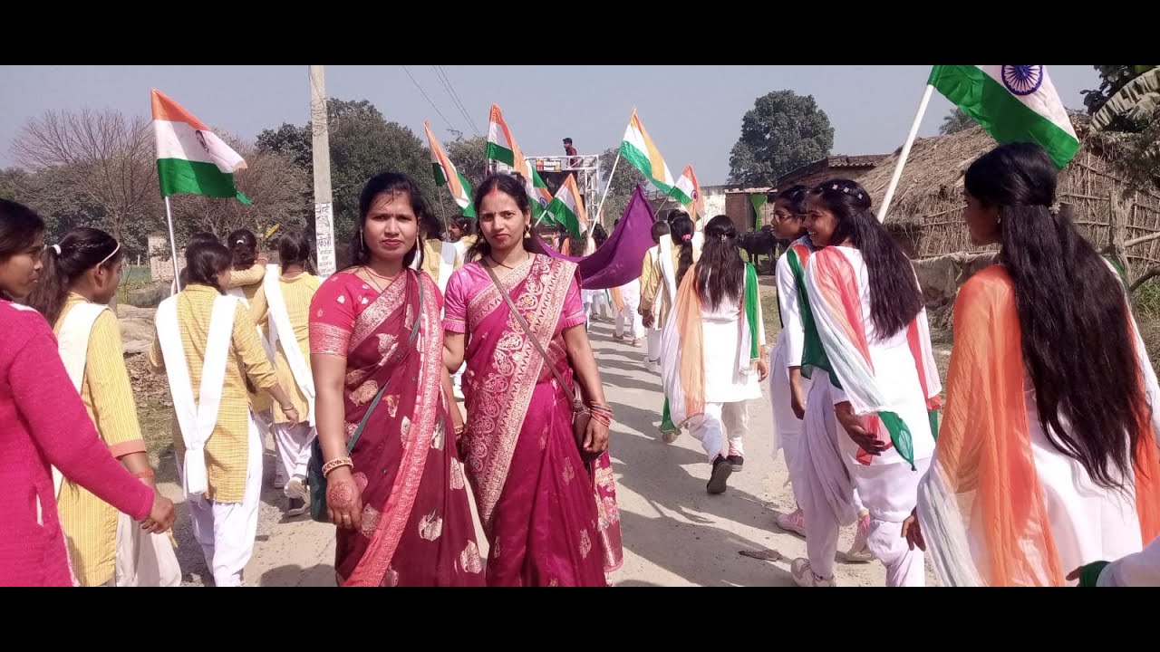 #26 january #republicday2026 Sadhu Sharan Bhardwaj Inter College Belwa Kazi Maharajganj