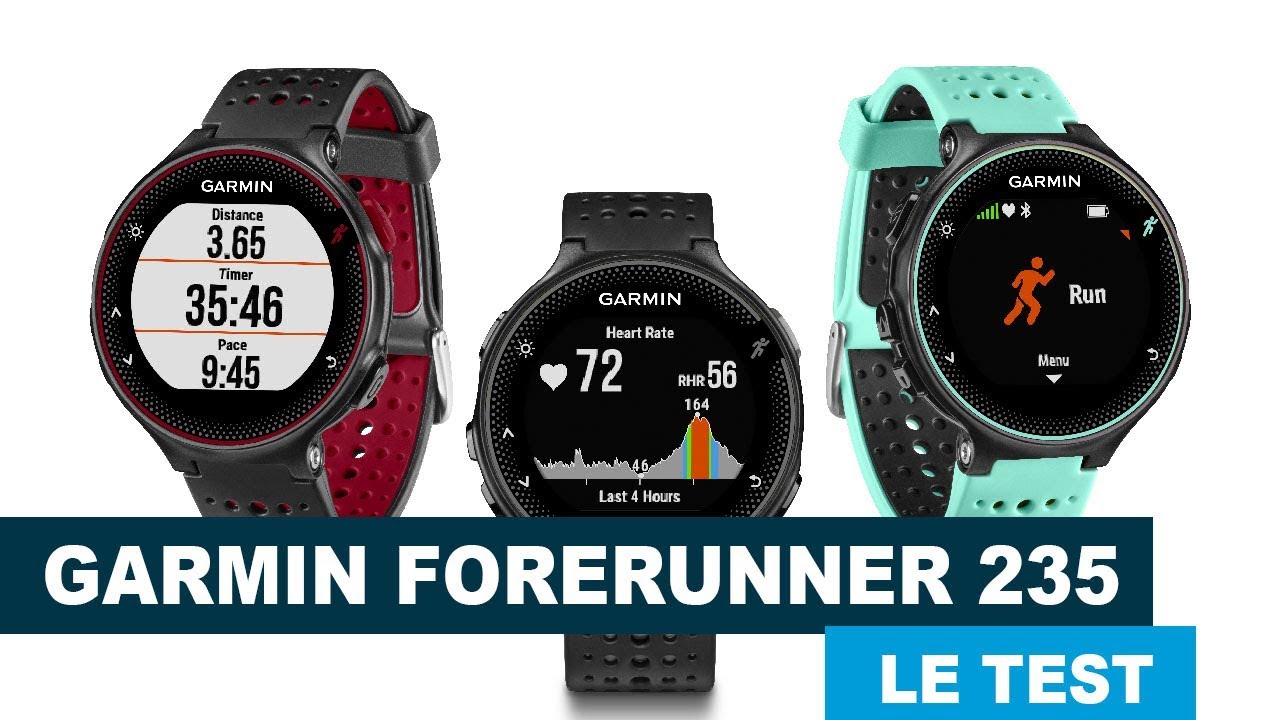 Garmin Forerunner 235 : Le test