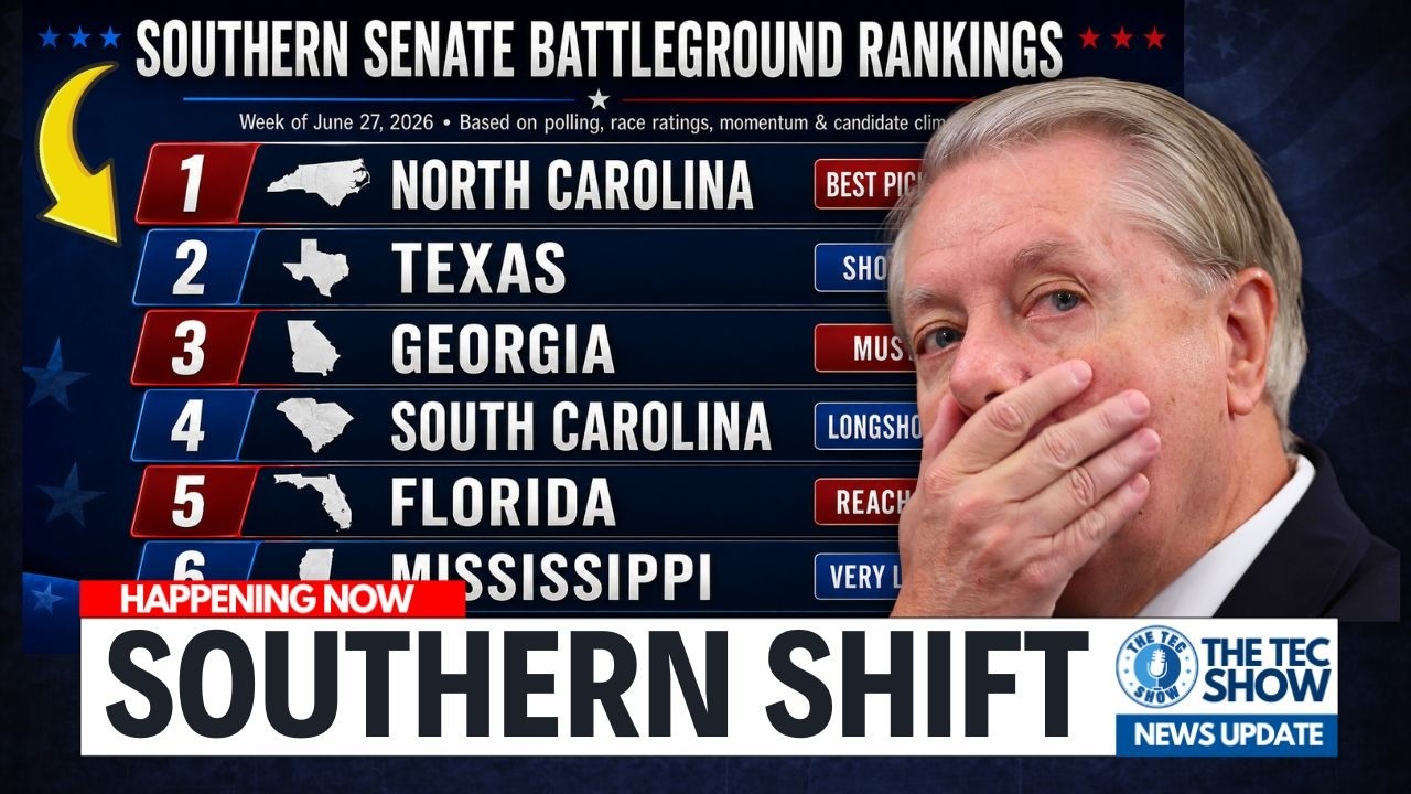 The SHOCKING 2026 Senate Map Based On Southern Battleground States