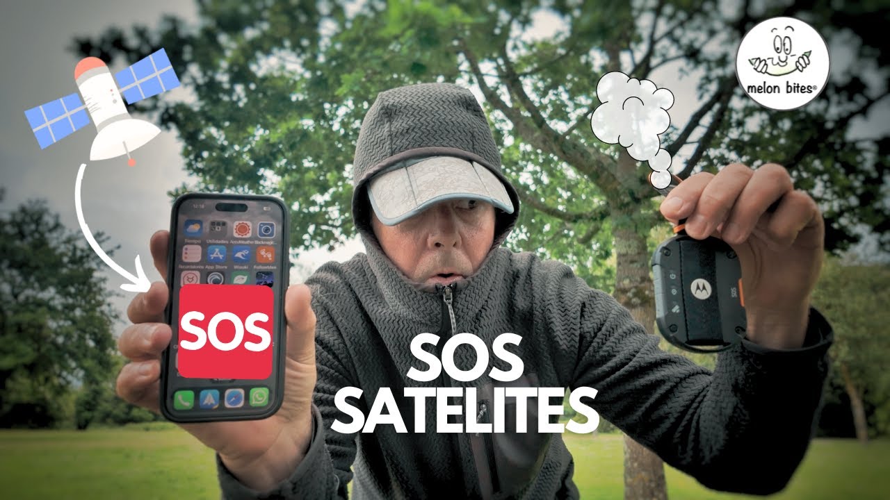 Comparo SOS  IPHONE 15 vs Motorola Defy SATELITE