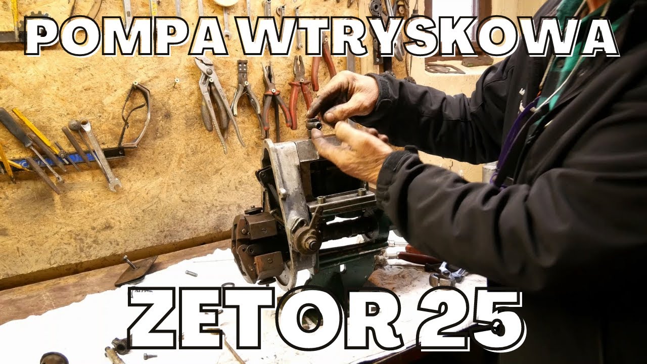 Montaż pompy wtryskowej ZETOR 25, 25A, 25K | Poradnik warsztatowy