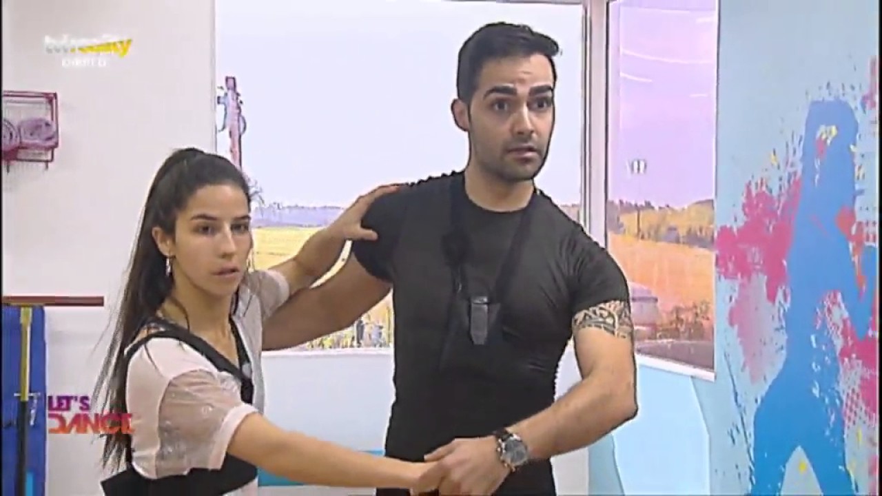 Coreografia de Inês e Cristóvão começa a ganhar forma