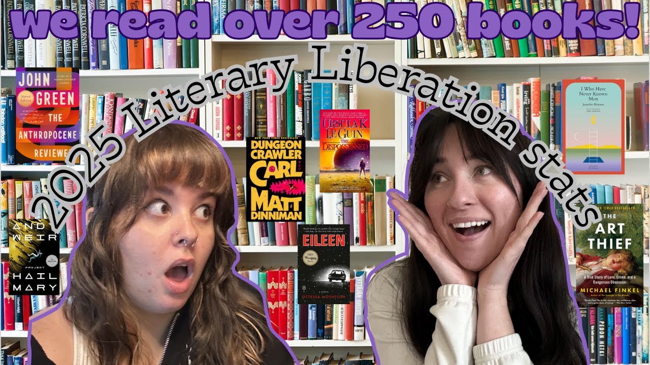 WE READ OVER 250 BOOKS!! || 2025 READING WRAP-UP & FULL STATISTICS | BookTalk