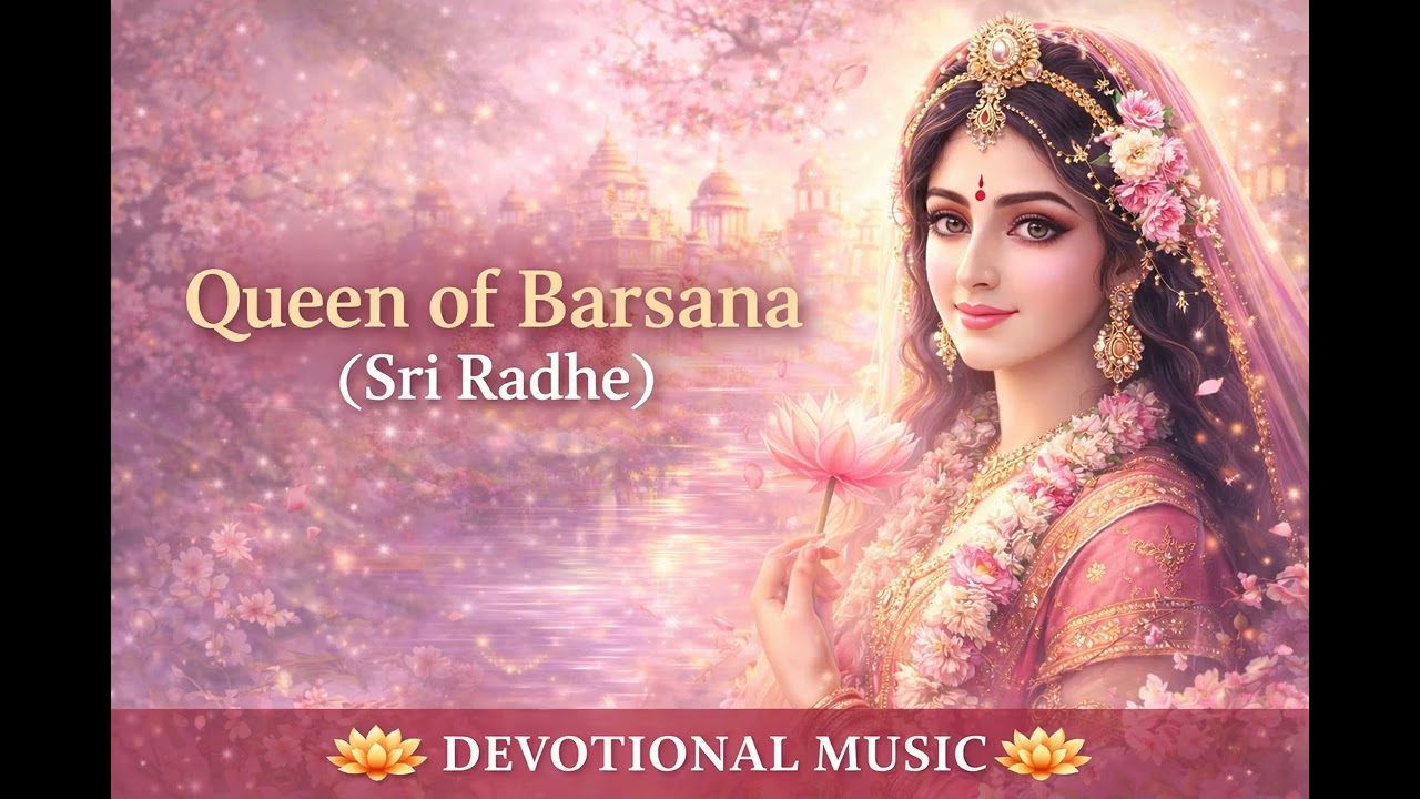 Queen of Barsana (Shri Radhe) | Calm & Divine Bhajan