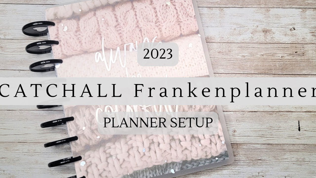 Setting Up My Catchall Frankenplanner! Combining 4 Planners Into 1!