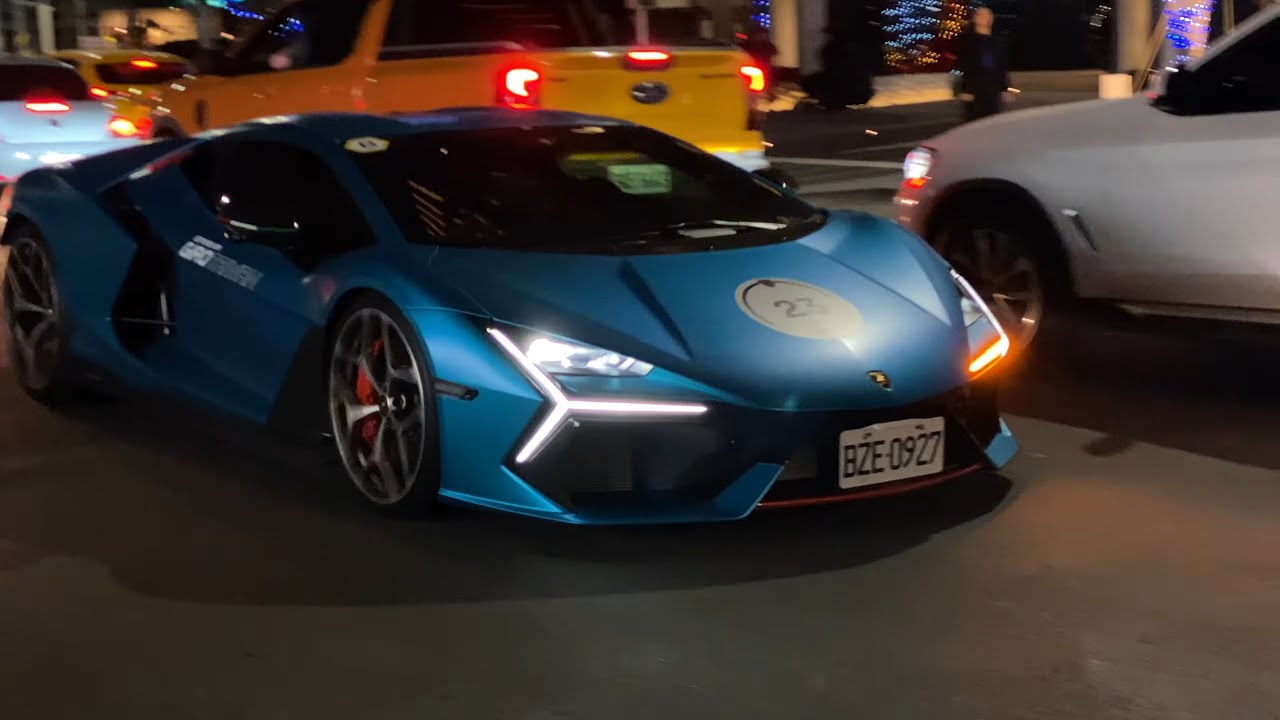 [4K] Lamborghini Taiwan Tour 2025/11/26 (Revuelto, Aventador, Huracán, Urus)
