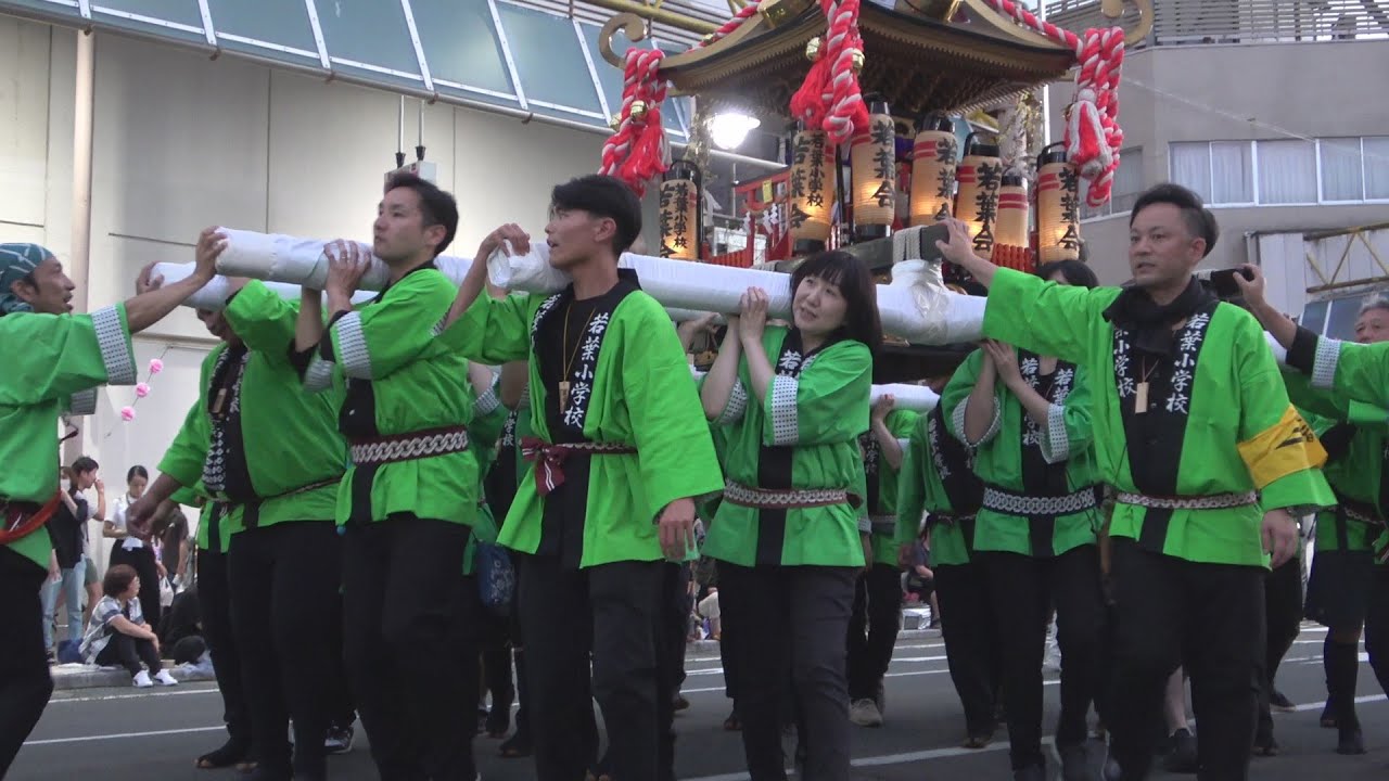 花巻まつり　神輿パレード　2024