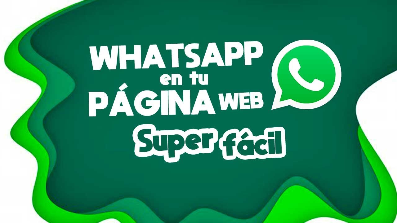 Poner un botón de WhatsApp en tu Página Web