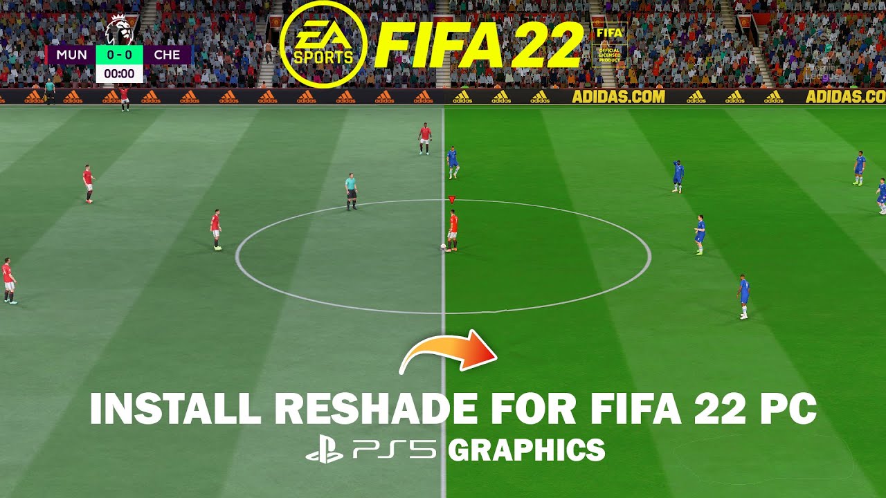 NEXT GEN GRAPHICS MOD FOR FIFA 22 PC | PS5 LOOK