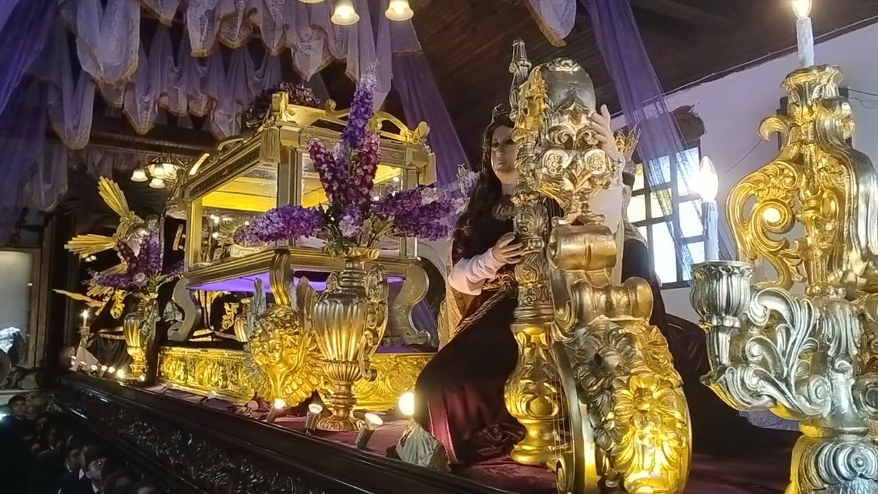 Marcha Oficial del Señor Sepultado del Calvario de Santa Cruz del Quiché, Viernes Santo 2024