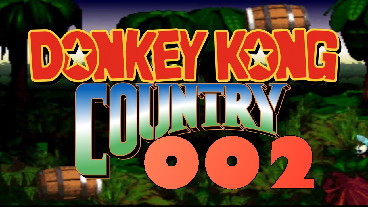 Let's Play Donkey Kong Country #002 - Die gruselige Minenfahrt!